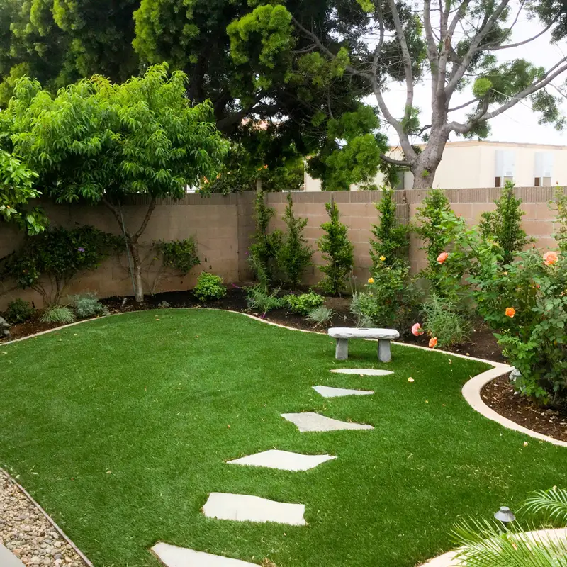 All Seasons Synthetic Turf, Garden & Planting project in Orange County
