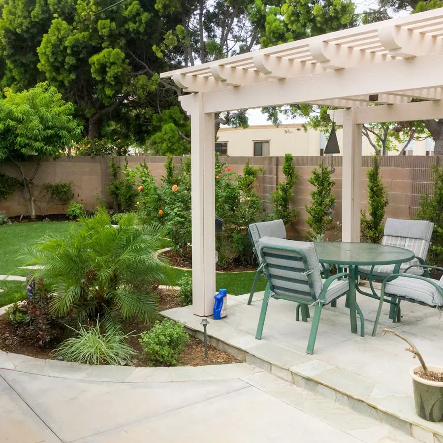 Front Yard landscape design in Orange County